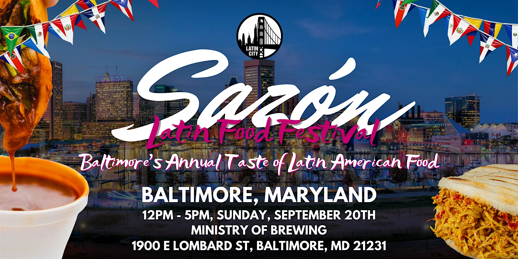Sazón Latin Food Festival 2026: Baltimore’s Taste of Latin American Food
