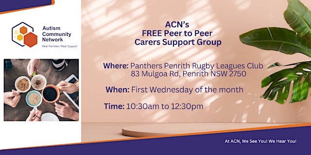 Hauptbild für ACN Penrith Carers Support Group