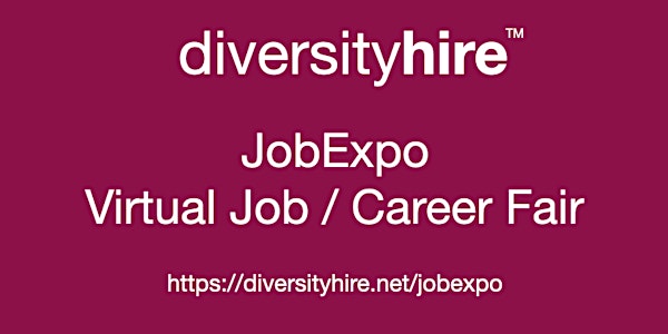 #Diversity #Virtual #JobExpo / Career Fair #DiversityHire #Atlanta