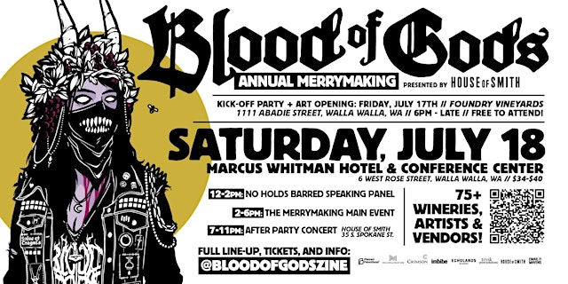 Hauptbild für Blood Of Gods 2026 Annual Merrymaking