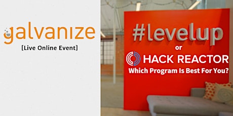 Operation LevelUp or Hack Reactor: Which Program Is Best For You? [Webinar] primary image