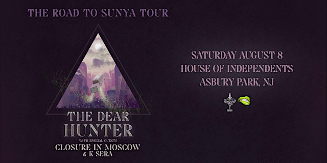 Image principale de THE DEAR HUNTER "The Road to Sunya Tour 2026" - Asbury Park, NJ