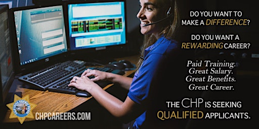 Image principale de CHP Public Safety Dispatcher & Operator - Hiring NOW! (In Person Event)