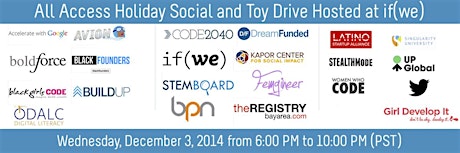 All Access Holiday Social and Toy Drive Hosted at if(we) primary image