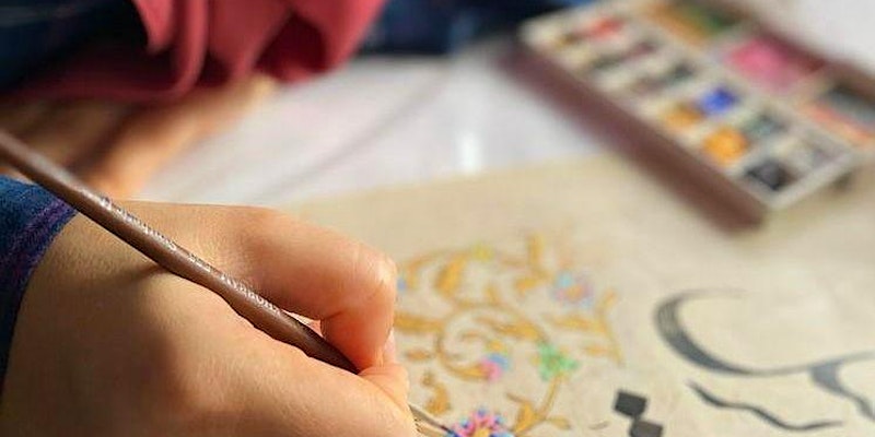 Persian Art/Islamic Art Painting (Art Therapy)