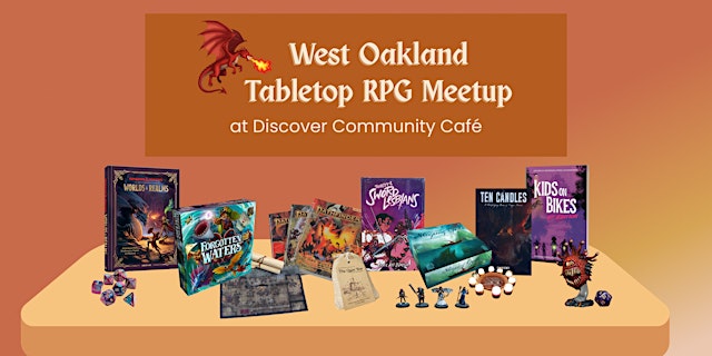 Image principale de West Oakland Tabletop RPG Meetup