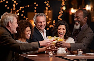 Imagem principal do evento Speed Dating NYC + Mixer : Connecting Singles Ages 60 to 77