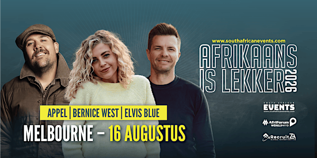 AFRIKAANS IS LEKKER MELBOURNE 2026 primary image