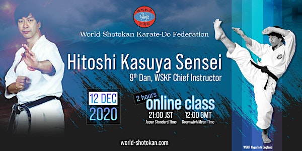 Hitoshi Kasuya Sensei Online Seminar