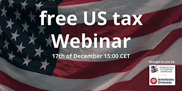 US tax seminar (free)
