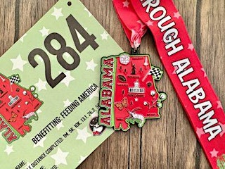 Image principale de Race Through Alabama 1M 5K 10K 13.1 26.2 Virtual Race