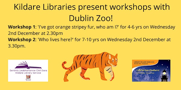 ‘I've Got Orange Stripy Fur' Family Workshop with Dublin Zoo