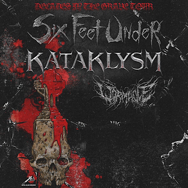 Image principale de Six Feet Under, Kataklysm, Wormhole - Decades In The Grave Tour