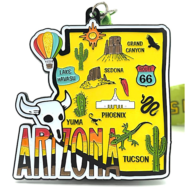 Image principale de Race Through Arizona 1M 5K 10K 13.1 26.2 Virtual Race