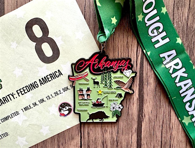 Image principale de Race Through Arkansas 1M 5K 10K 13.1 26.2 Virtual Race