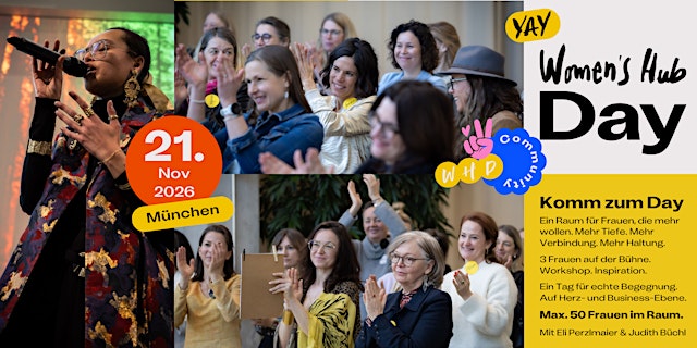 WOMEN'S HUB DAY MÜNCHEN 21. November 2026 primary image