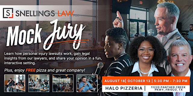 Hauptbild für Snelling's Injury Law Mock Jury Focus Group