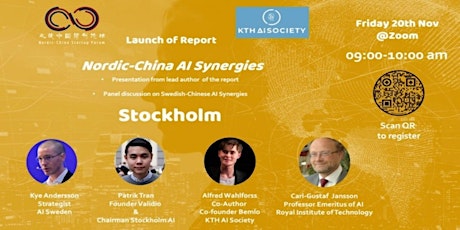 Nordic-China AI Synergies Report Launch Stockholm  primärbild