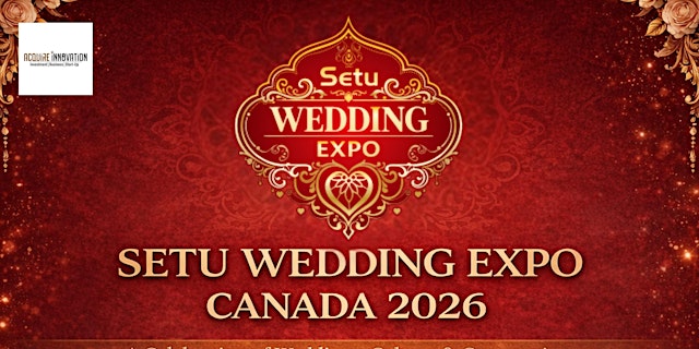 Setu Wedding Expo Canada 2026 primary image