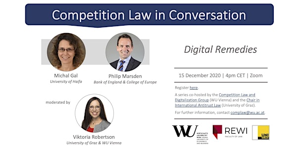 Competition Law in Conversation: Digital Remedies