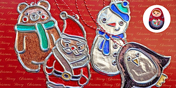 Family Christmas Crafts - Shiny Decorations workshop