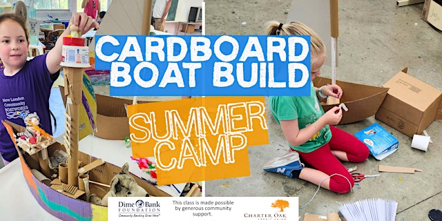 Image principale de Summer Camp - Cardboard Boat Build (9-12yr)