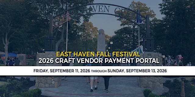 Imagem principal do evento 2026 East Haven Fall Festival - Crafting Vendors