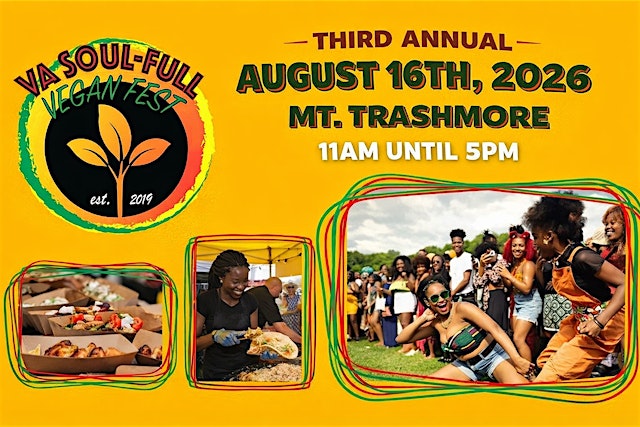 Image principale de 3rd Annual VA SoulFULL Vegan Festival