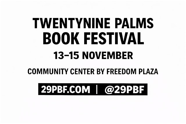 Image principale de Twentynine Palms Book Festival