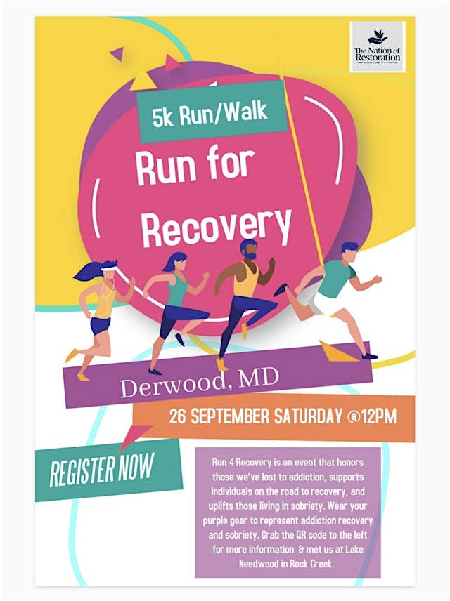 Image principale de Run 4 Recovery ,Live for Sobriety