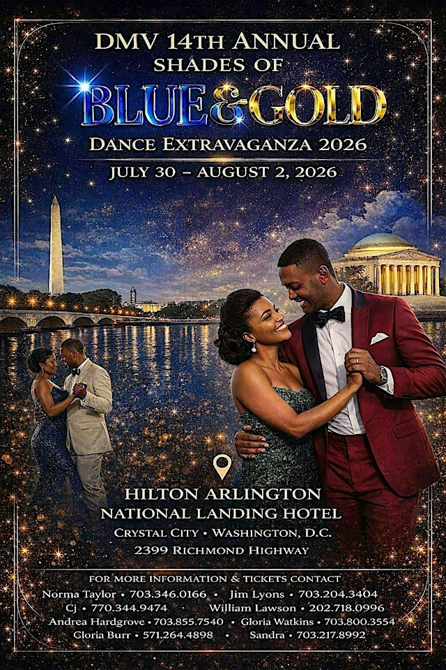 Image principale de DMV 14th Annual Shades of Blue & Gold Dance Extravaganza 2026