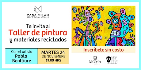 Imagen principal de Taller de pintura y materiales reciclados