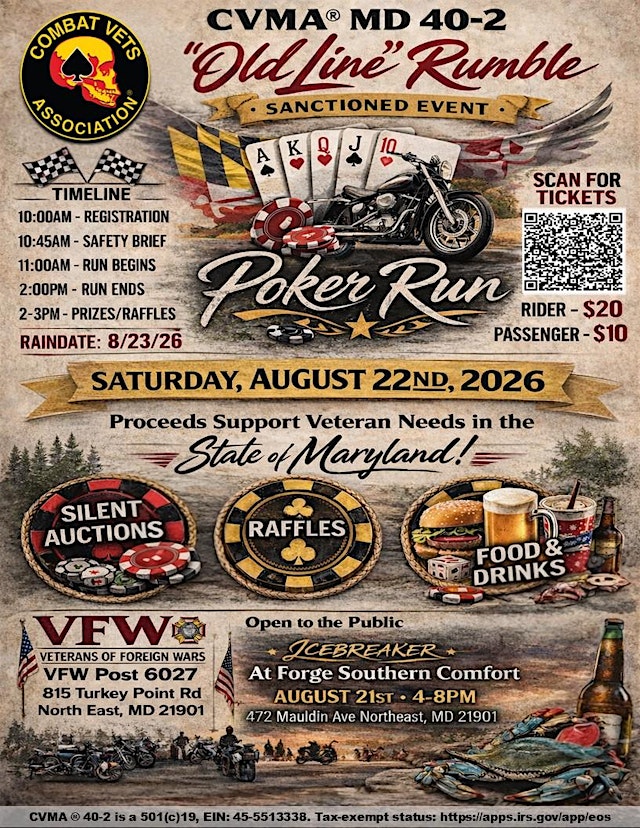 Image principale de Old Line Rumble Poker Run 2026
