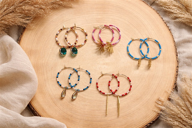 Image principale de Beads & Brass: Hoop Earring Design Workshop