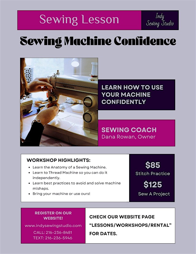 Image principale de Sewing Machine Confidence (SEW A PROJECT)