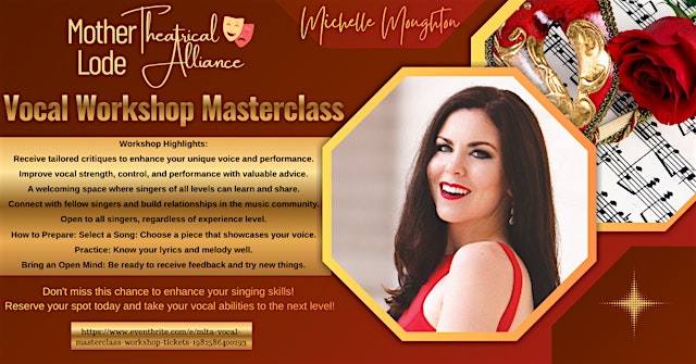 Image principale de MLTA Vocal Masterclass Workshop