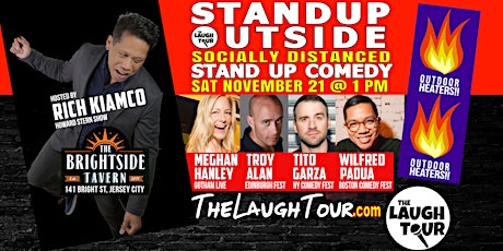 11/21  StandUp Outside! Comedy @ Brightside Jersey City