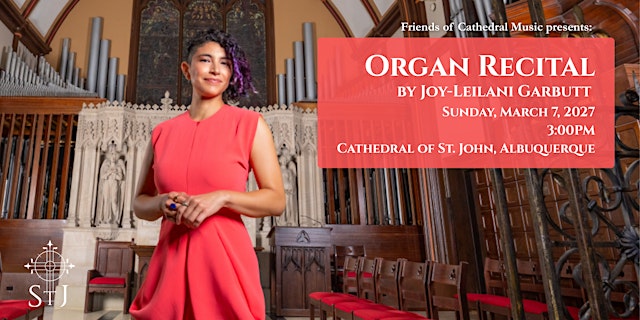 Image principale de Organist Joy-Leilani Garbutt in Recital