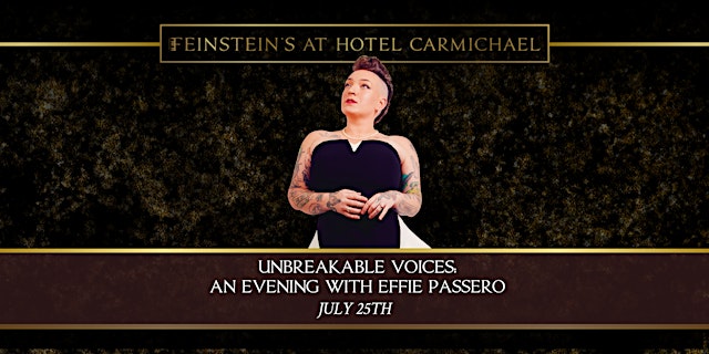 Image principale de Unbreakable Voices: An Evening with Effie Passero