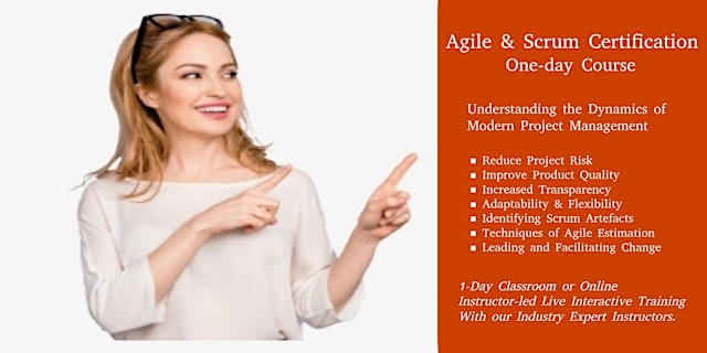 Hauptbild für Agile and Scrum Certification Training in Modesto, CA