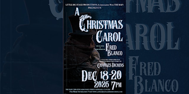 Image principale de A Christmas Carol presented by Little Big Stage Productions