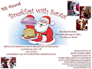 BREAKFAST WITH SANTA! primary image