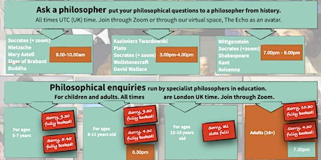 The Philosophy Foundation - World Philosophy Day 2020 primary image