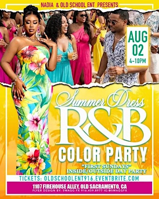 Summer Dress Colors R & B Day Party primary image