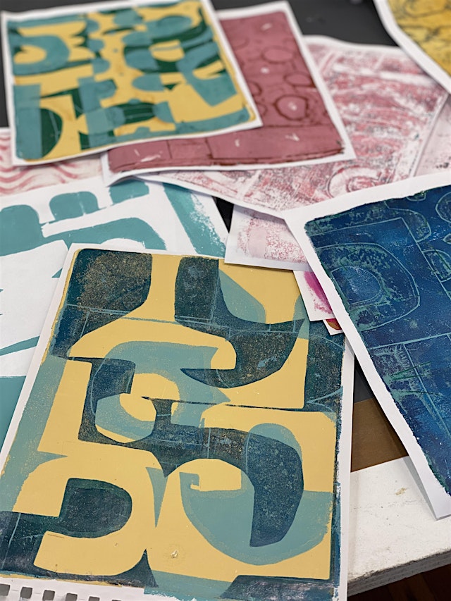 Image principale de Beginner Gelli Plate Printing Workshop (NOVEMBER)