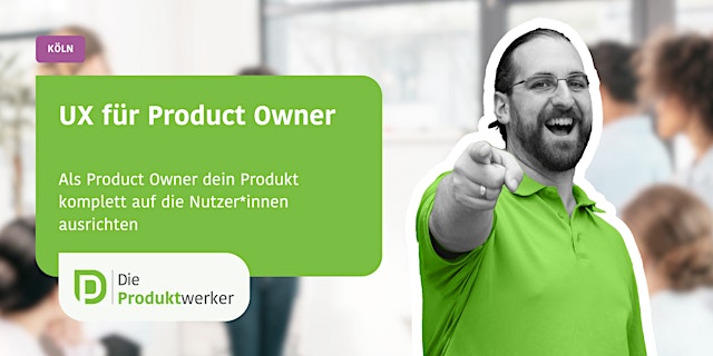 Primaire afbeelding van UX für Product Owner (11/26)
