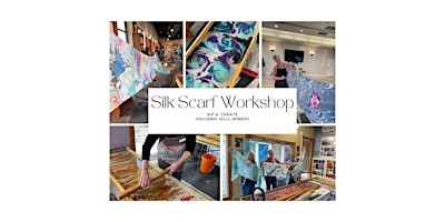 Create a Silk Scarf, SIP & CREATE Workshop- WEST KELOWNA primary image