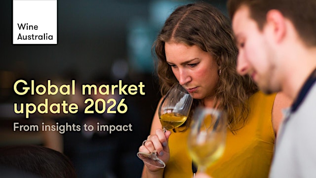 WINE AUSTRALIA GLOBAL MARKET UPDATE 2026 – From insights to market impact primary image