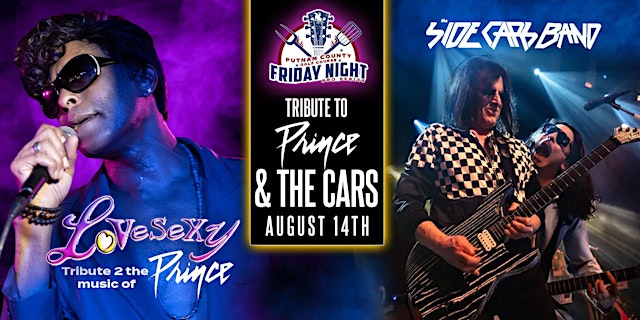 Image principale de Celebrate the Music of Prince and The Cars - Friday Night BBQ Concert