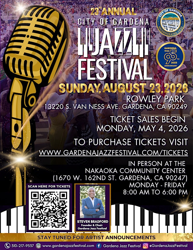 Image principale de 23rd Annual Gardena Jazz Festival